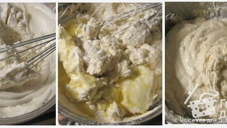 торт-тирамису с клубникой и шампанским