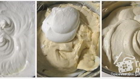 торт-тирамису с клубникой и шампанским