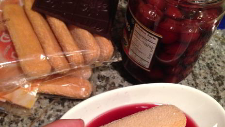 вишневый тирамису