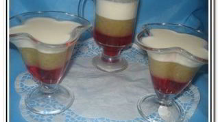 Трехслойное желе