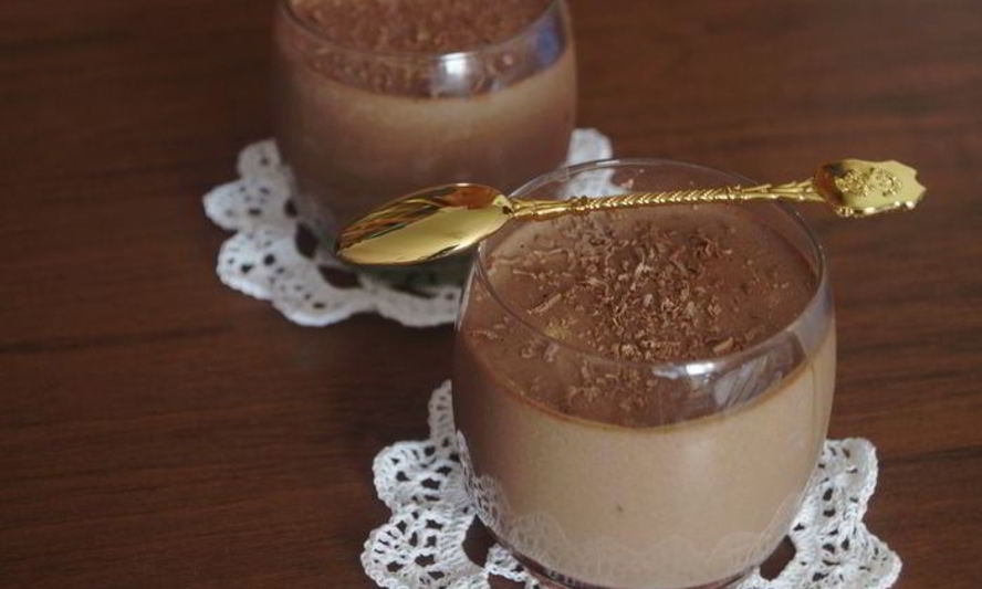 Рецепт творожно-шоколадного десерт магия шоколада