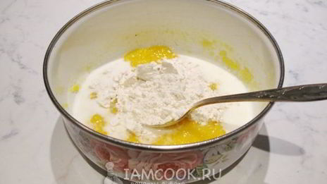 ванильно-шоколадный десерт