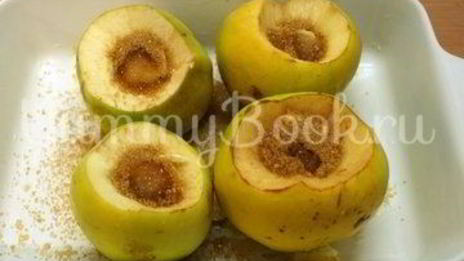 запеченная айва