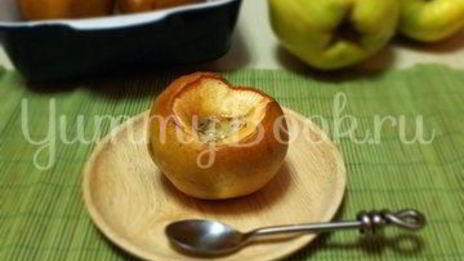 запеченная айва