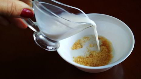 бисквит с вишней и зефирным кремом