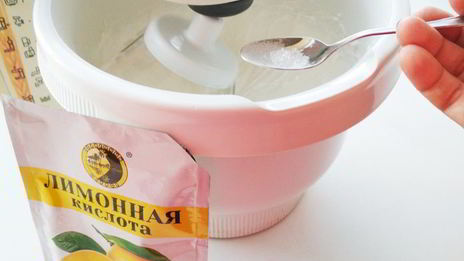 бисквит с вишней и зефирным кремом