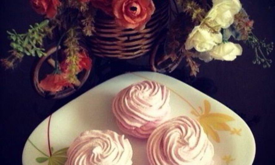 Рецепт клюквенного зефира