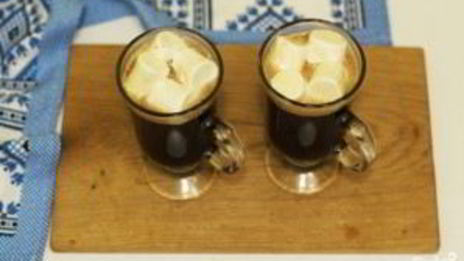 кофе с зефиром