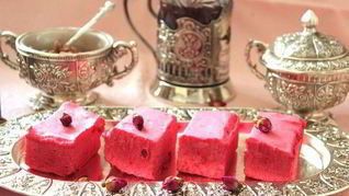 Малиновый зефир к чаю