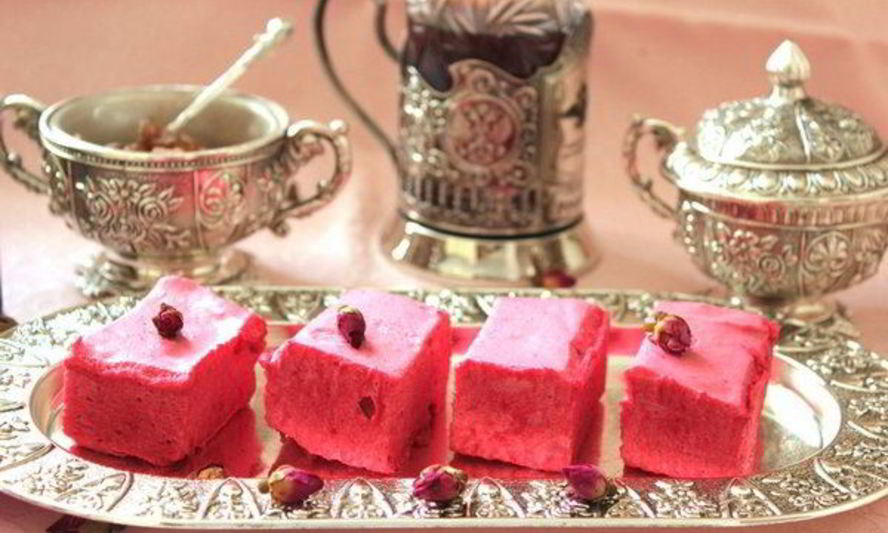 Рецепт малинового зефира к чаю