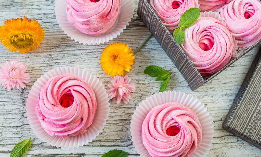 Рецепт малинового зефира