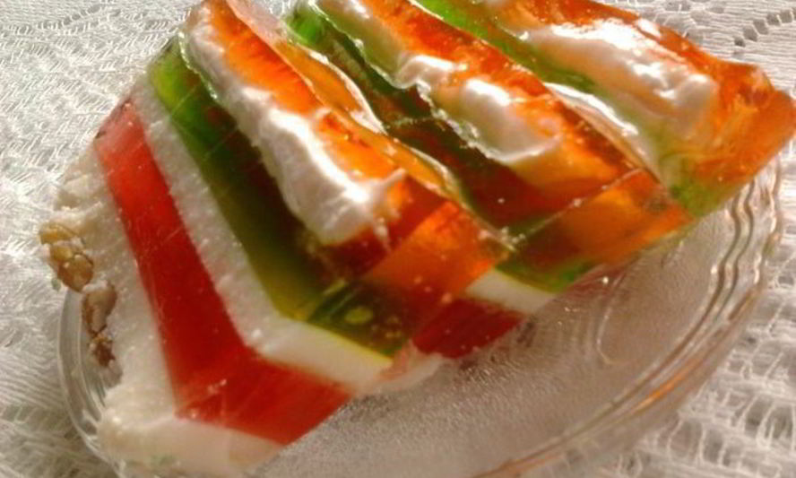 Рецепт слоеного желе с зефиром