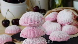 Вишневый зефир на агар-агаре