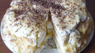 Зефирный торт