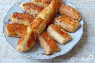 Жареные в кляре бананы