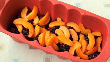 желе с фруктами ассорти