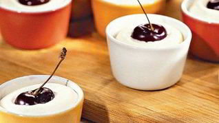 Желе со сметаной