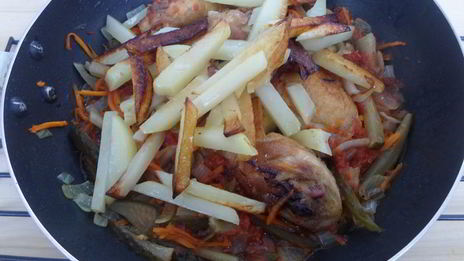 азу из курицы