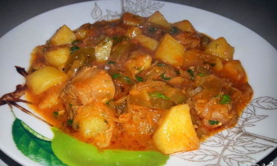 Рецепт азу из телятины