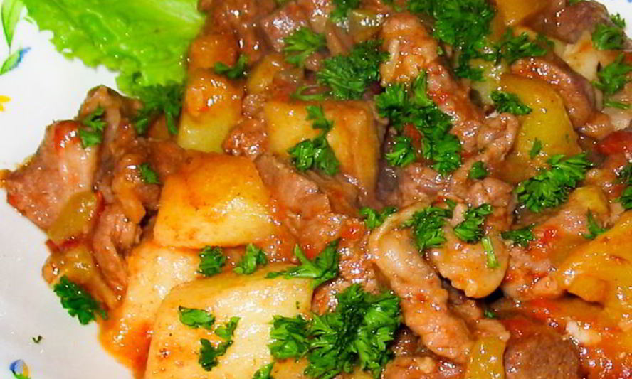 Рецепт азу по-татарски