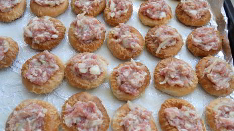 бублики фаршированные мясом