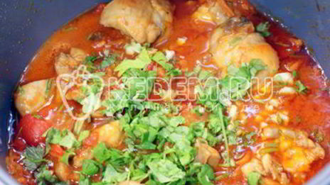 чахохбили из курицы в мультиварке