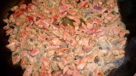 чапче — крахмальная лапша с овощами и говядиной