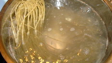 чапче — крахмальная лапша с овощами и говядиной