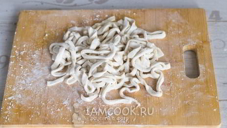 домашняя лапша удон