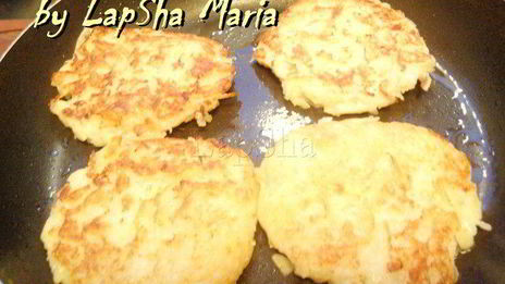 драники без яйца с овсяными хлопьями