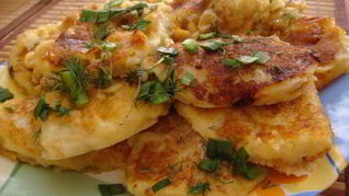 Драники из картофельного пюре