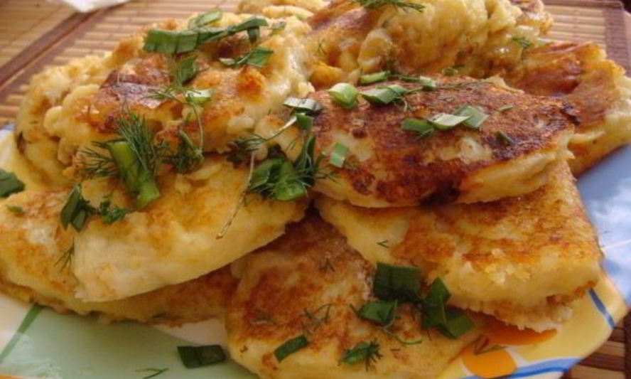 Рецепт драников из картофельного пюре