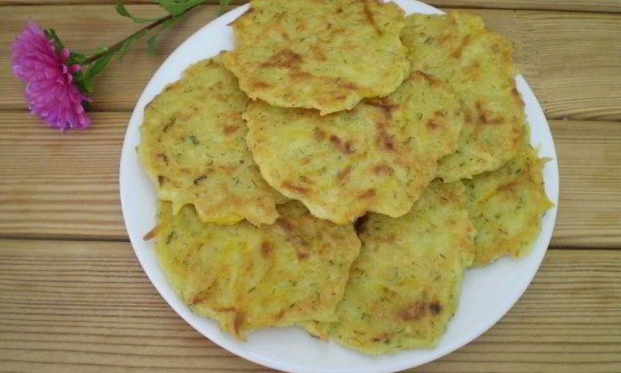 Рецепт драников из тыквы