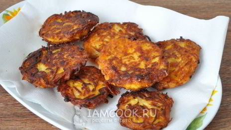 драники картофельные с тыквой