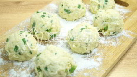 драники картофельные с зеленым луком