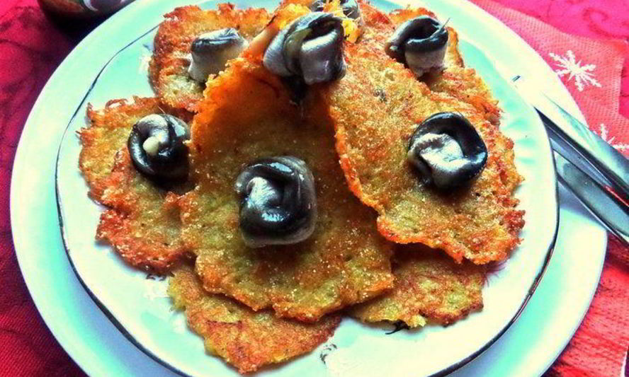 Рецепт драников морковно-картофельные с килечкой