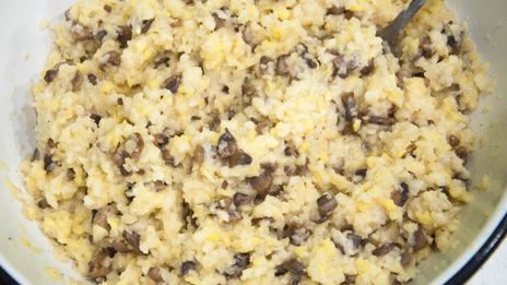 драники с грибами постные