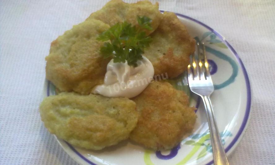 Рецепт драников с манкой