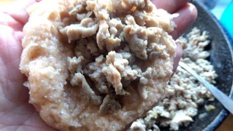 драники с мясной начинкой