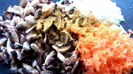 драники с мясной начинкой