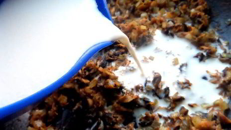 драники с мясной начинкой