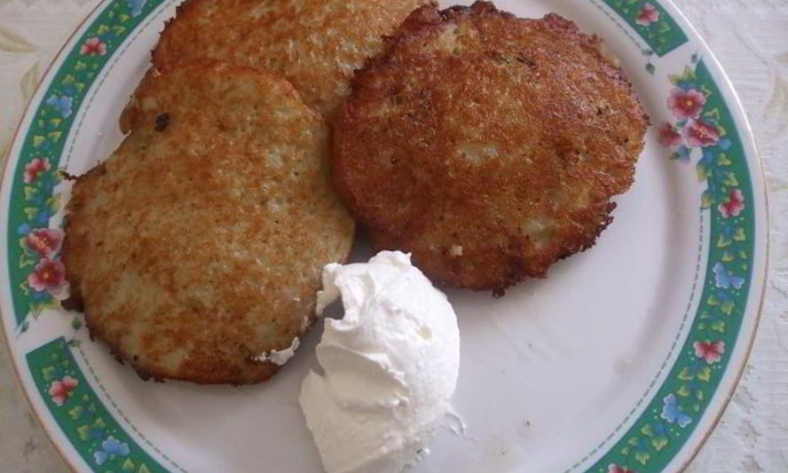 Рецепт драников с мясным фаршем