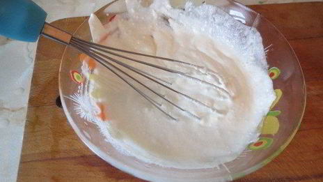 драники с селедочным салатом