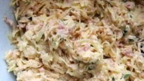 драники с зеленью и сыром