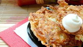 Драники Яблочко