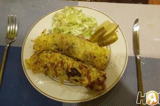 Фаршированные картофельные драники