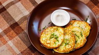 Кабачковые драники