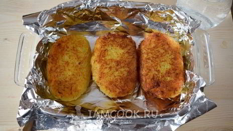 колдуны из картофеля с фаршем в духовке