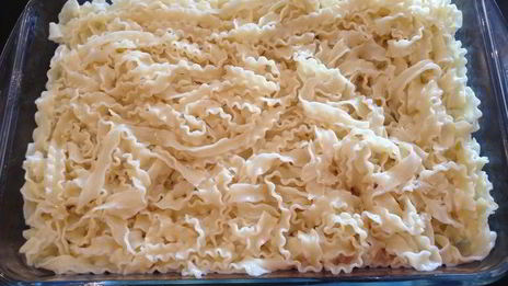 фестонате с фрикадельками в сливках и под сыром