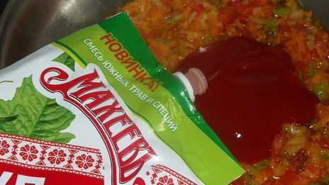 фрикадельки ежики с овощами